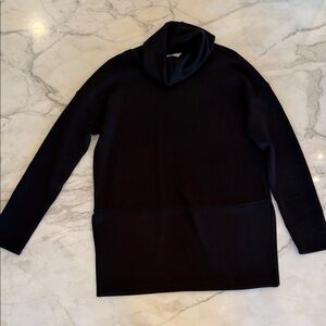 Spanx Air Essentials Black long turtleneck